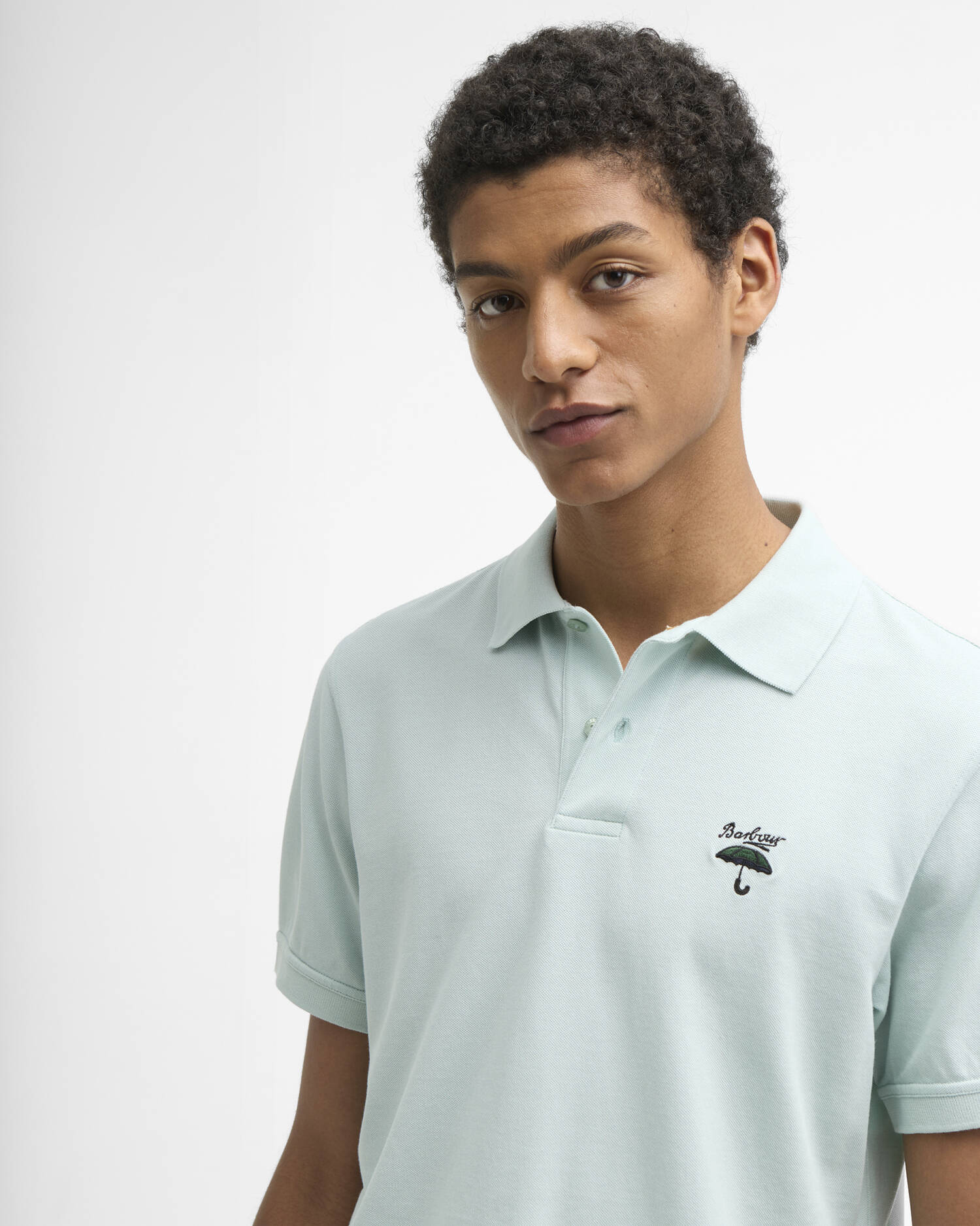 Barbour - Polo Comebe Mint Blue