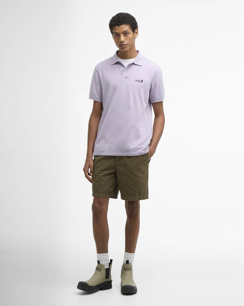 Barbour - Polo Comebe Heather Mist