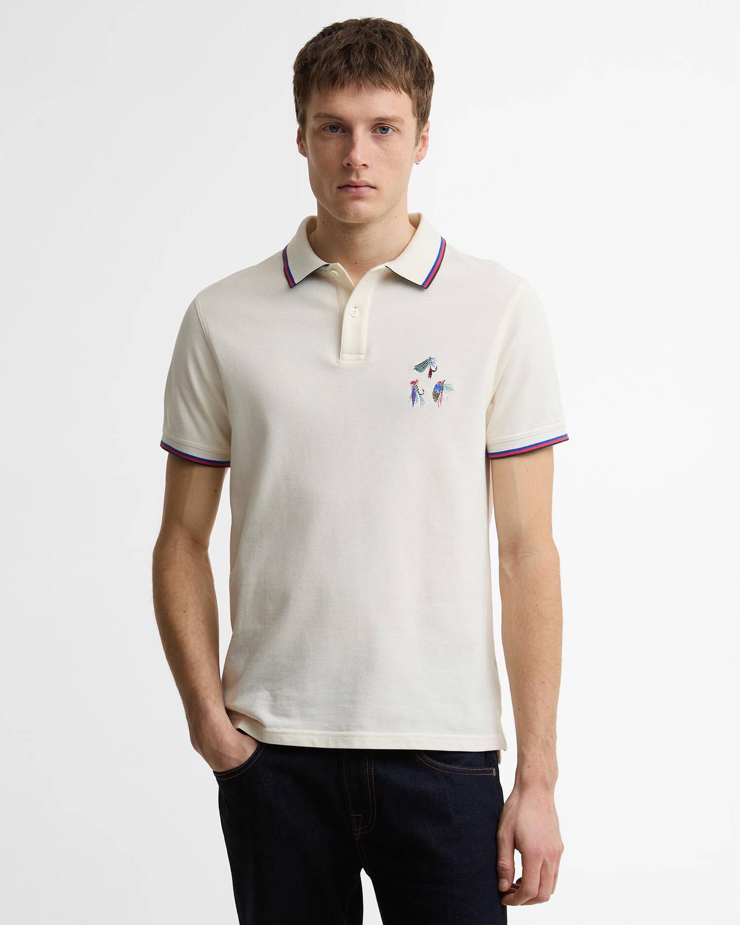 Barbour - Lure Polo Paul Smith x Barbour Whisper White