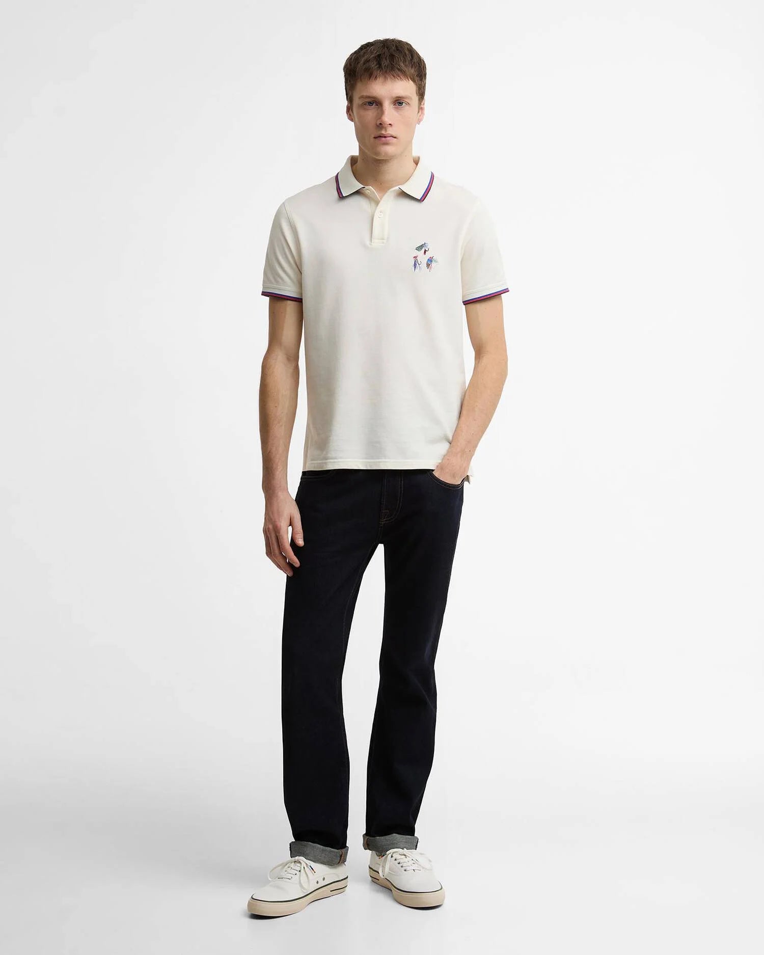 Barbour - Lure Polo Paul Smith x Barbour Whisper White