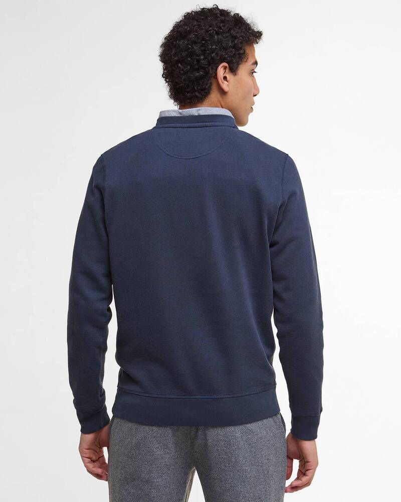 Barbour - Sweat Prep Logo Navy / Pink