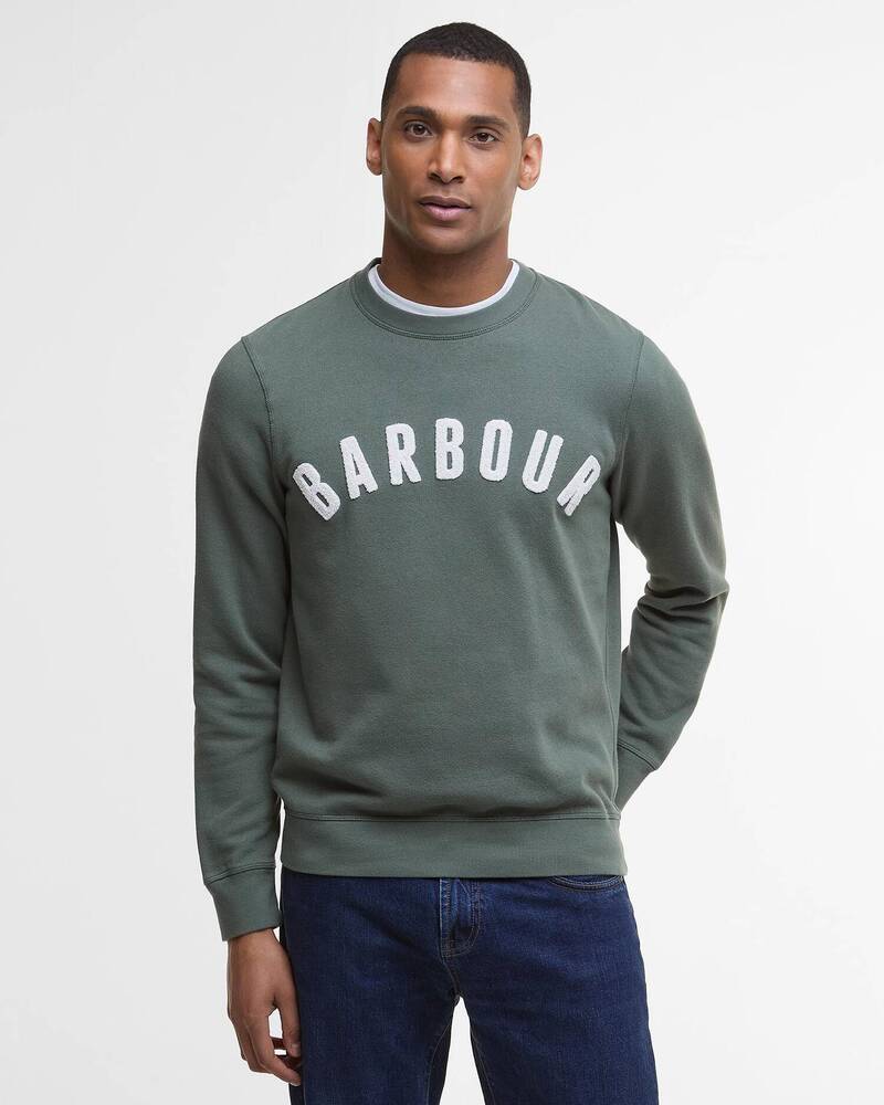 Barbour - Sweat Prep Logo Thyme
