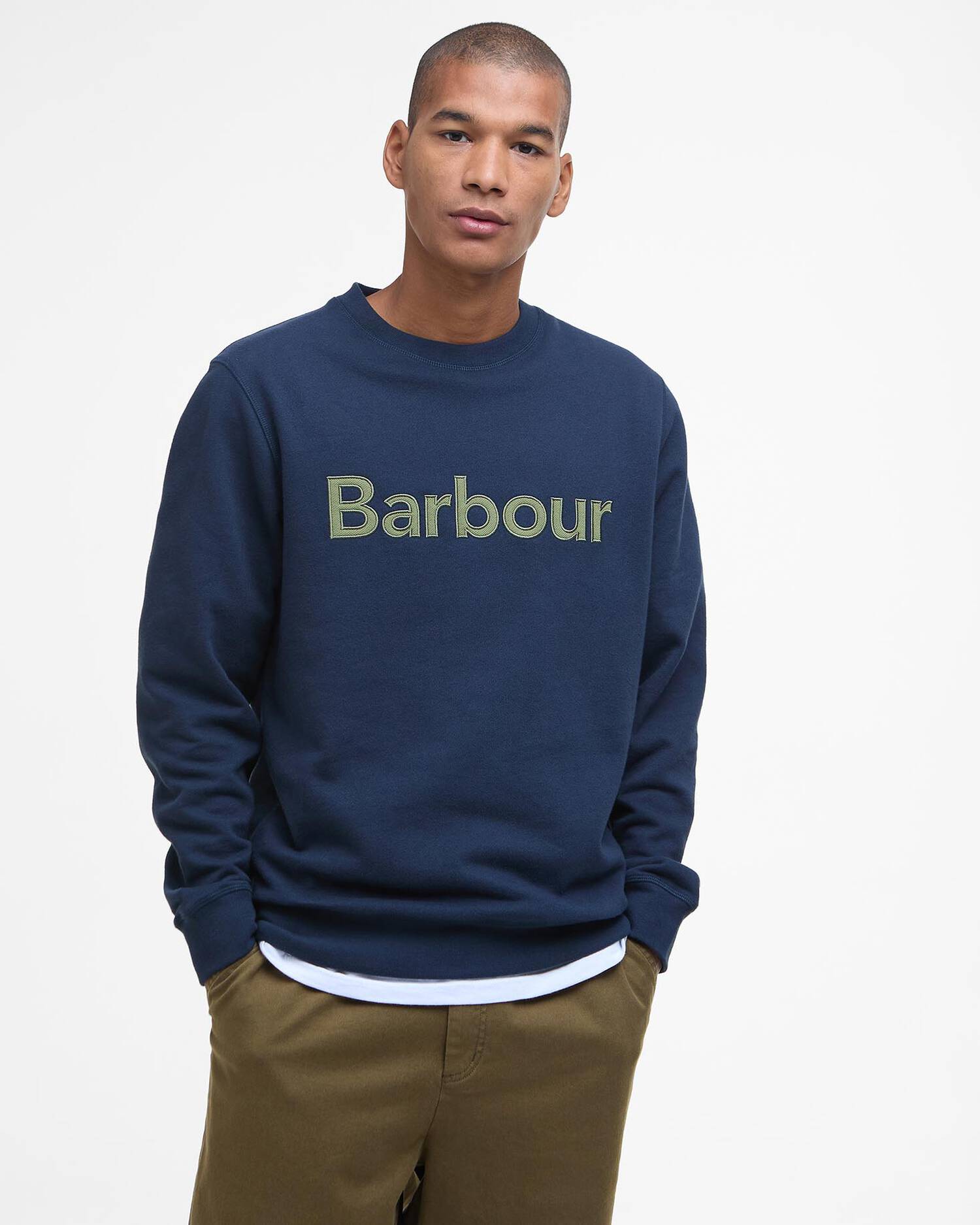 Barbour - Sweatshirt Pique Logo Navy