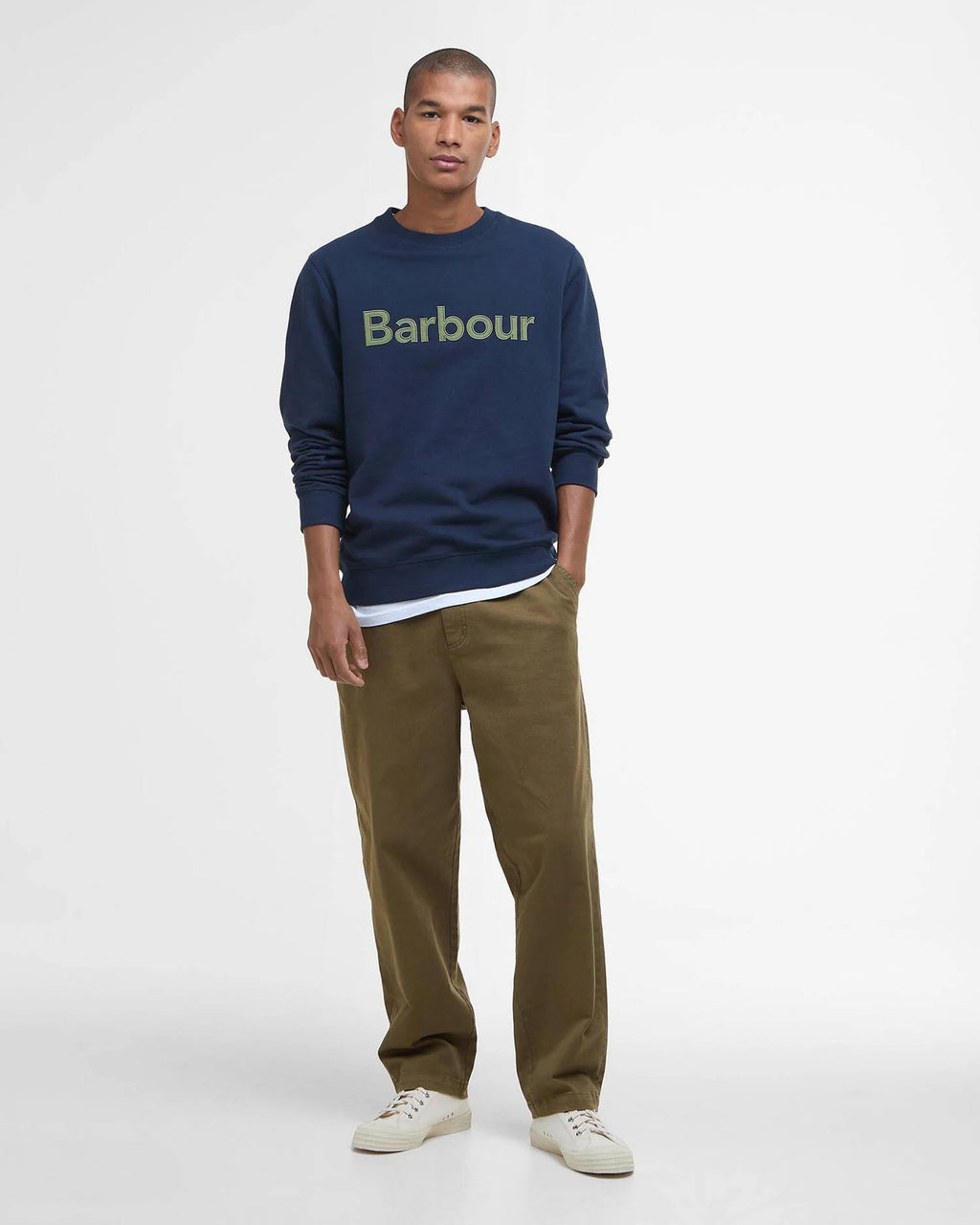 Barbour - Sweatshirt Pique Logo Navy