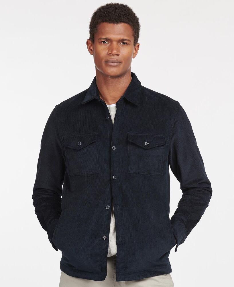 Barbour - Surchemise Cord navy