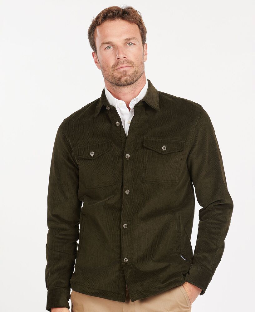 Barbour - Surchemise Cord Olive
