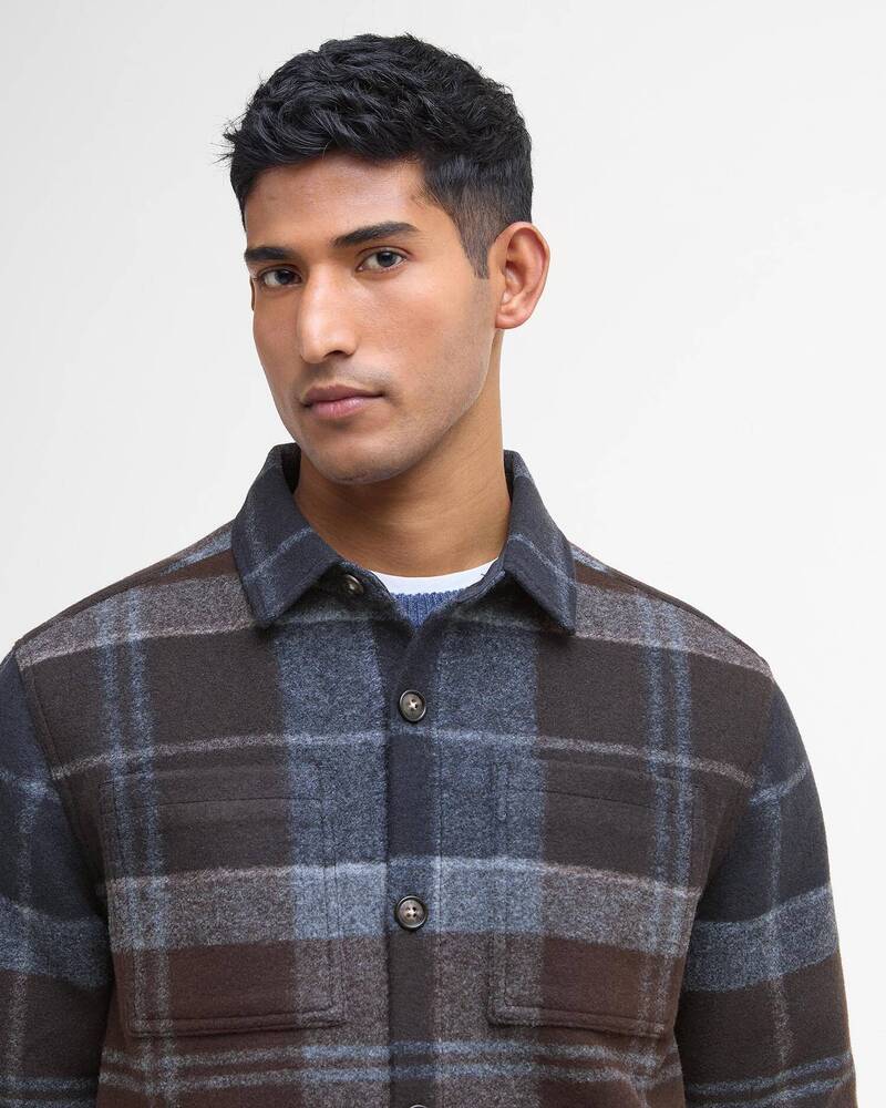 Barbour - Surchemise Chapter Check Midnight oak tartan