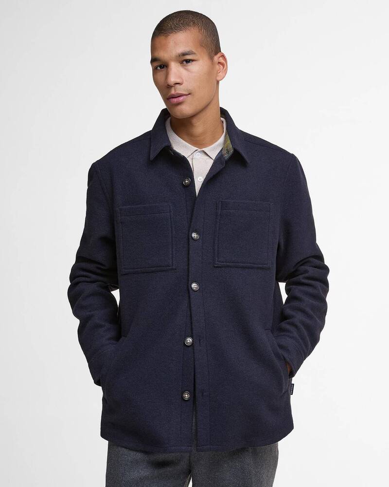 Barbour - Surchemise Marlow Navy Marl