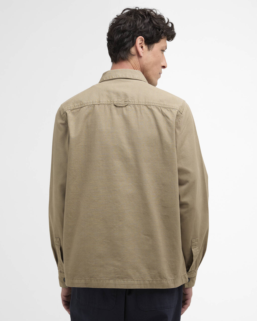 Barbour - Surchemise Draftmen cotton Grey Olive