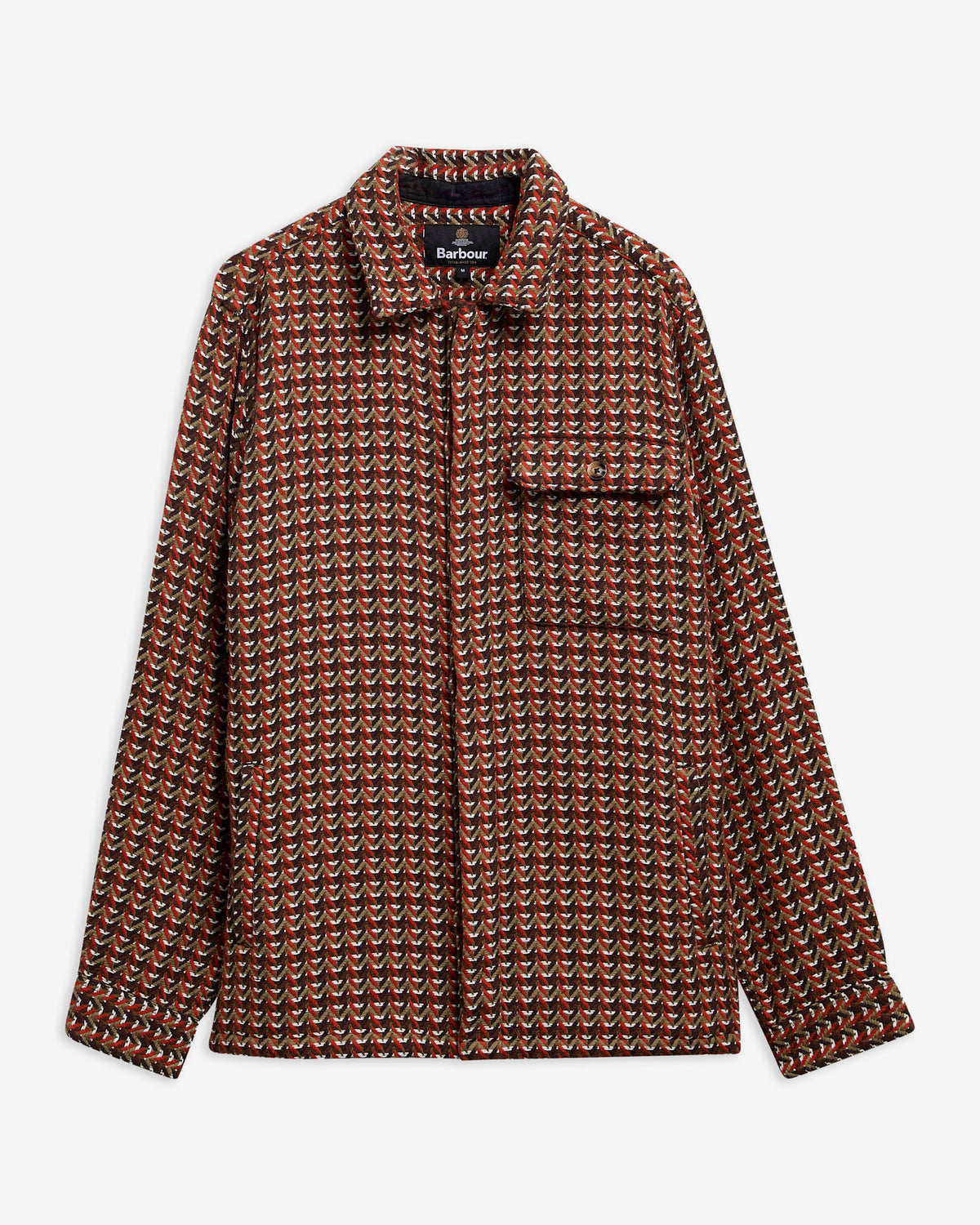 Barbour - Surchemise Shunner Relaxed Jacquard Beech