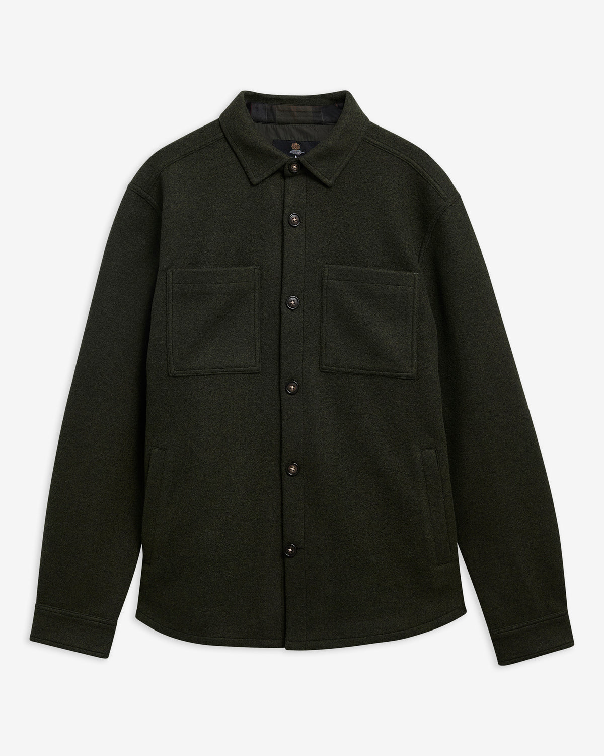 Barbour - Surchemise Marltown wool Blend Sage