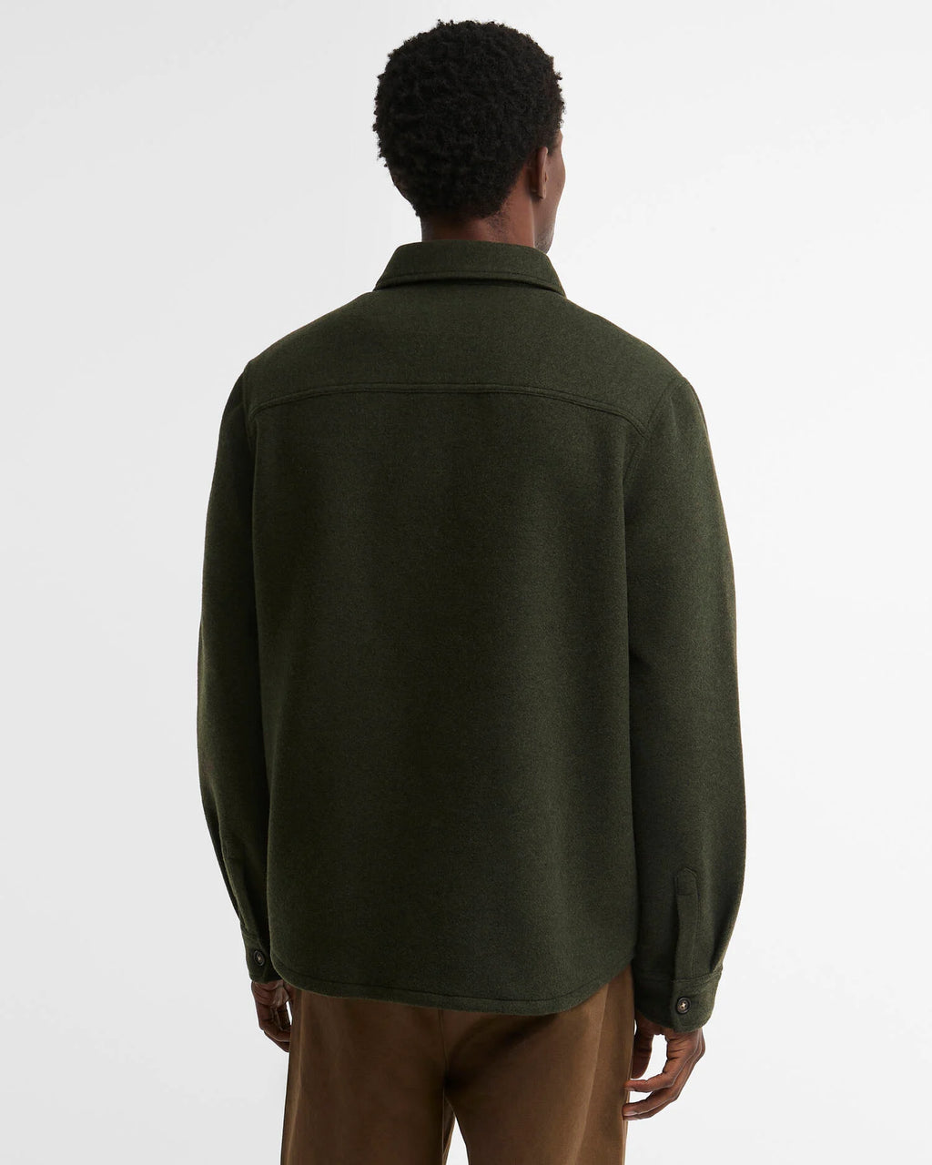 Barbour - Surchemise Marltown wool Blend Sage