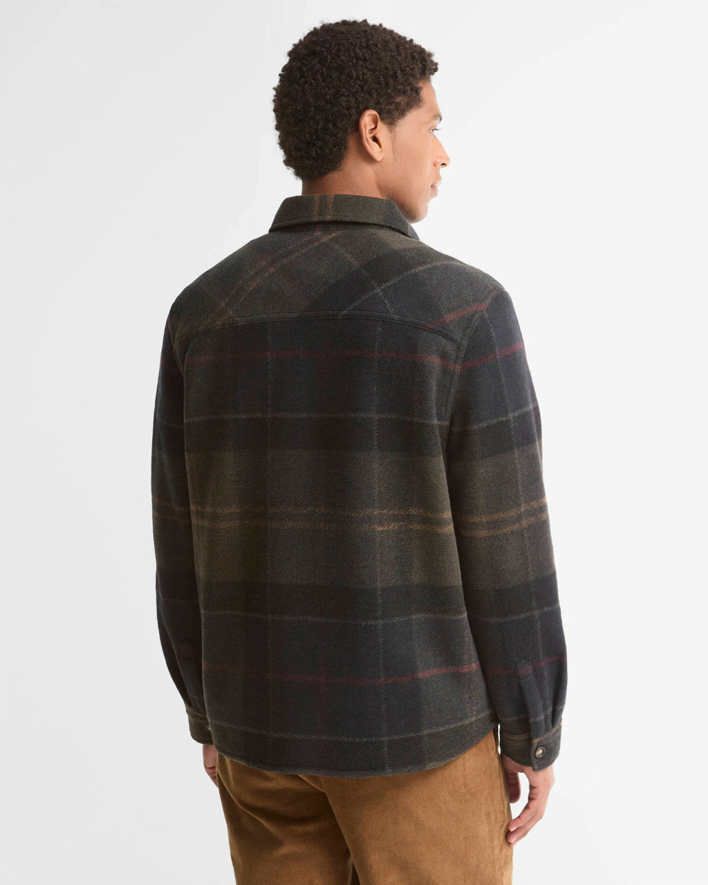 Barbour - Surchemise Woodlane Brushed Check Shadow Classic Tartan