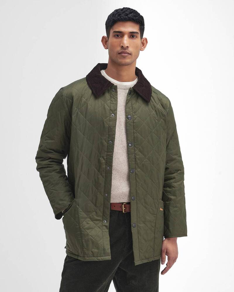 Barbour - Veste Heritage Liddesdale Quilted Olive