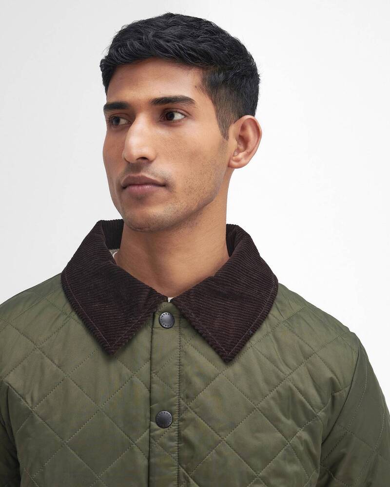 Barbour - Veste Heritage Liddesdale Quilted Olive