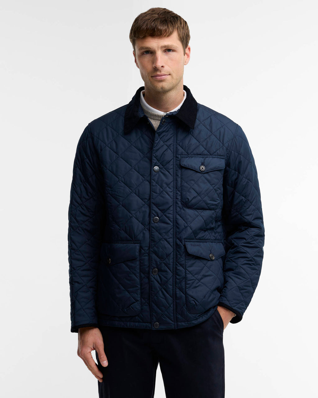 Barbour - Veste Matelassée Hornby Quilted Navy