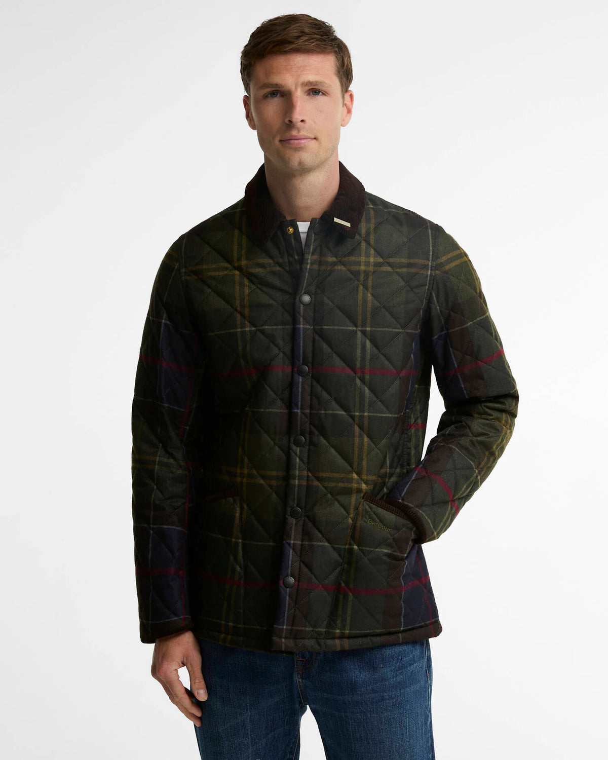 Barbour - Veste matelassée Icons Heritage Liddesdale Classic Tartan