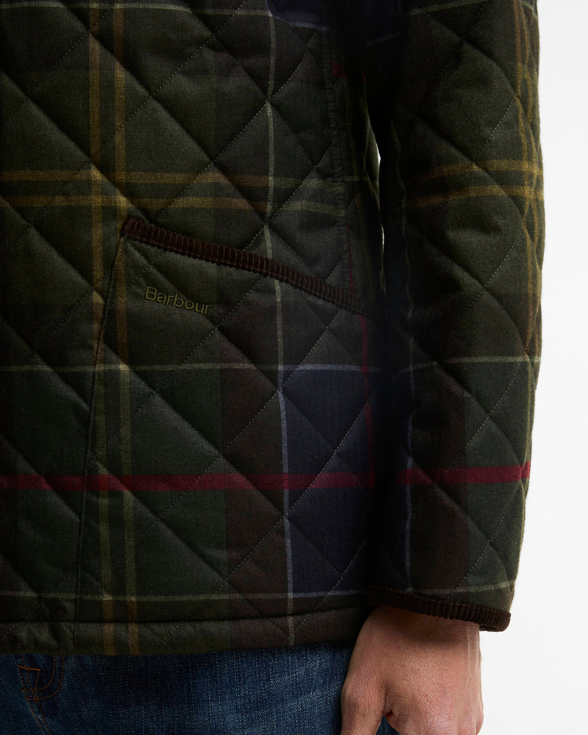 Barbour - Veste matelassée Icons Heritage Liddesdale Classic Tartan