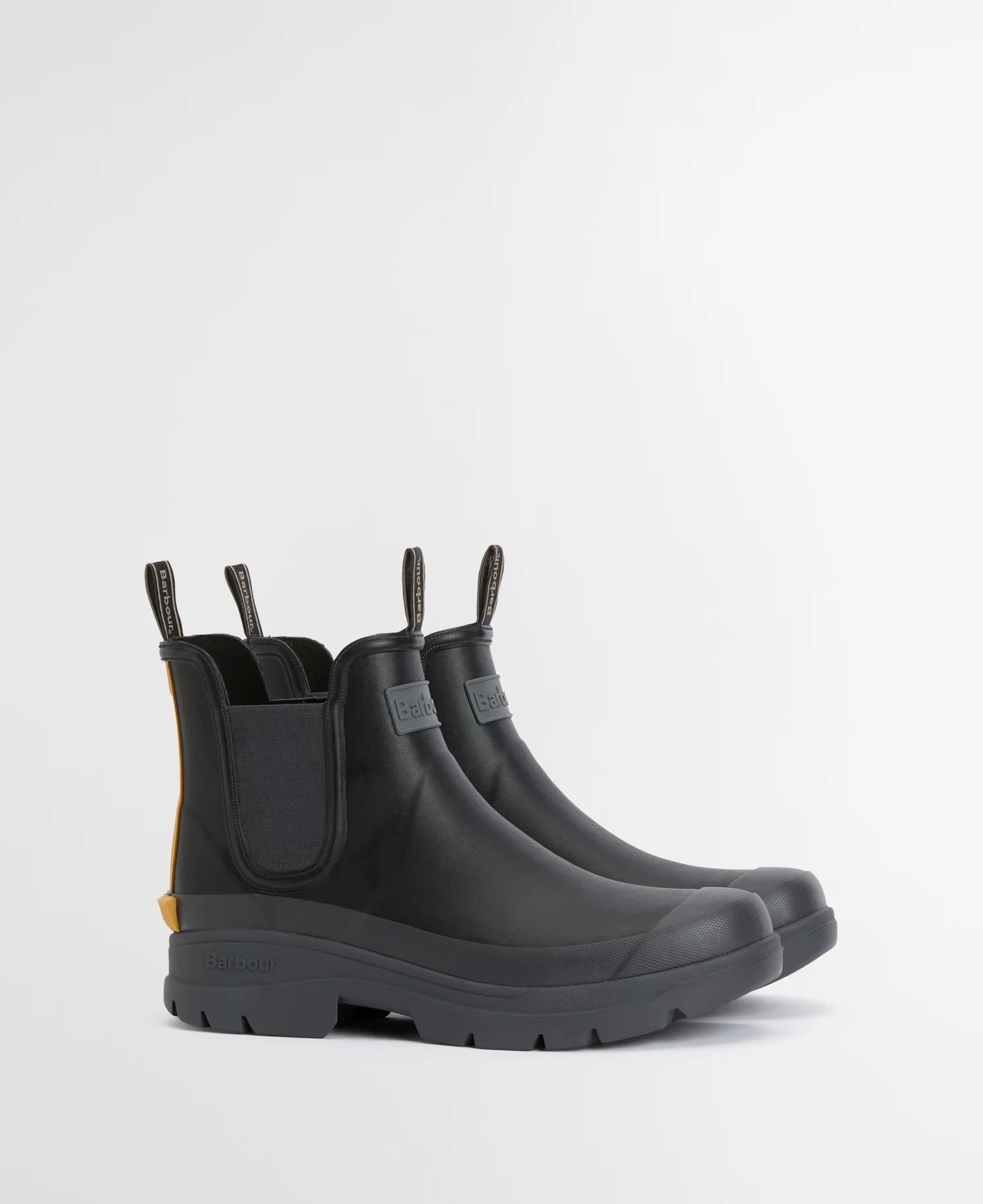 Barbour - Bottines Nimbus Wellingtons Black/Ochre