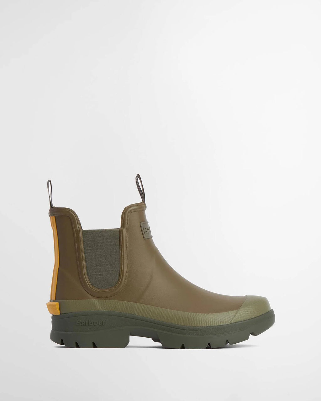 Barbour - Bottines Nimbus Wellingtons Olive/Ochre