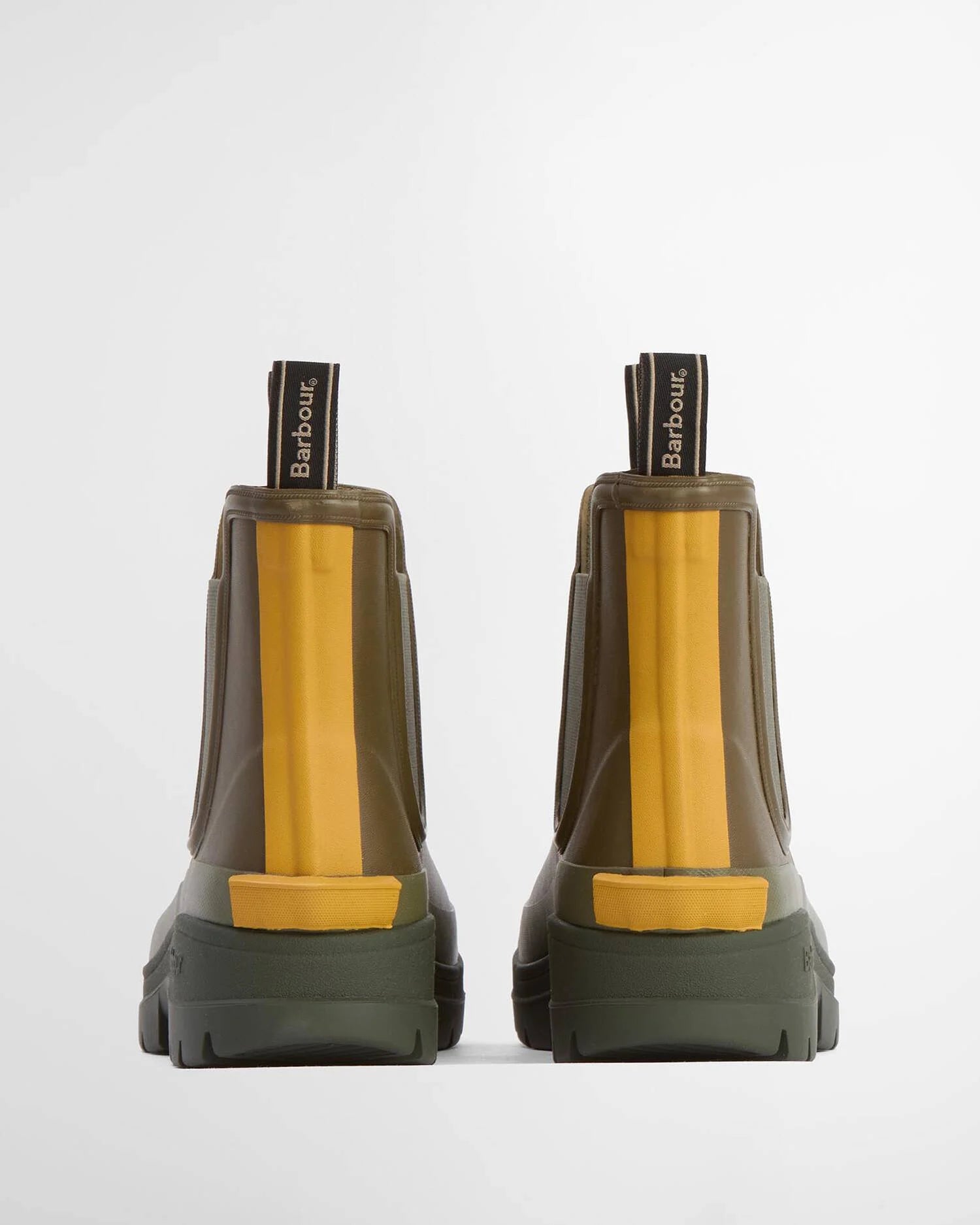 Barbour - Bottines Nimbus Wellingtons Olive/Ochre