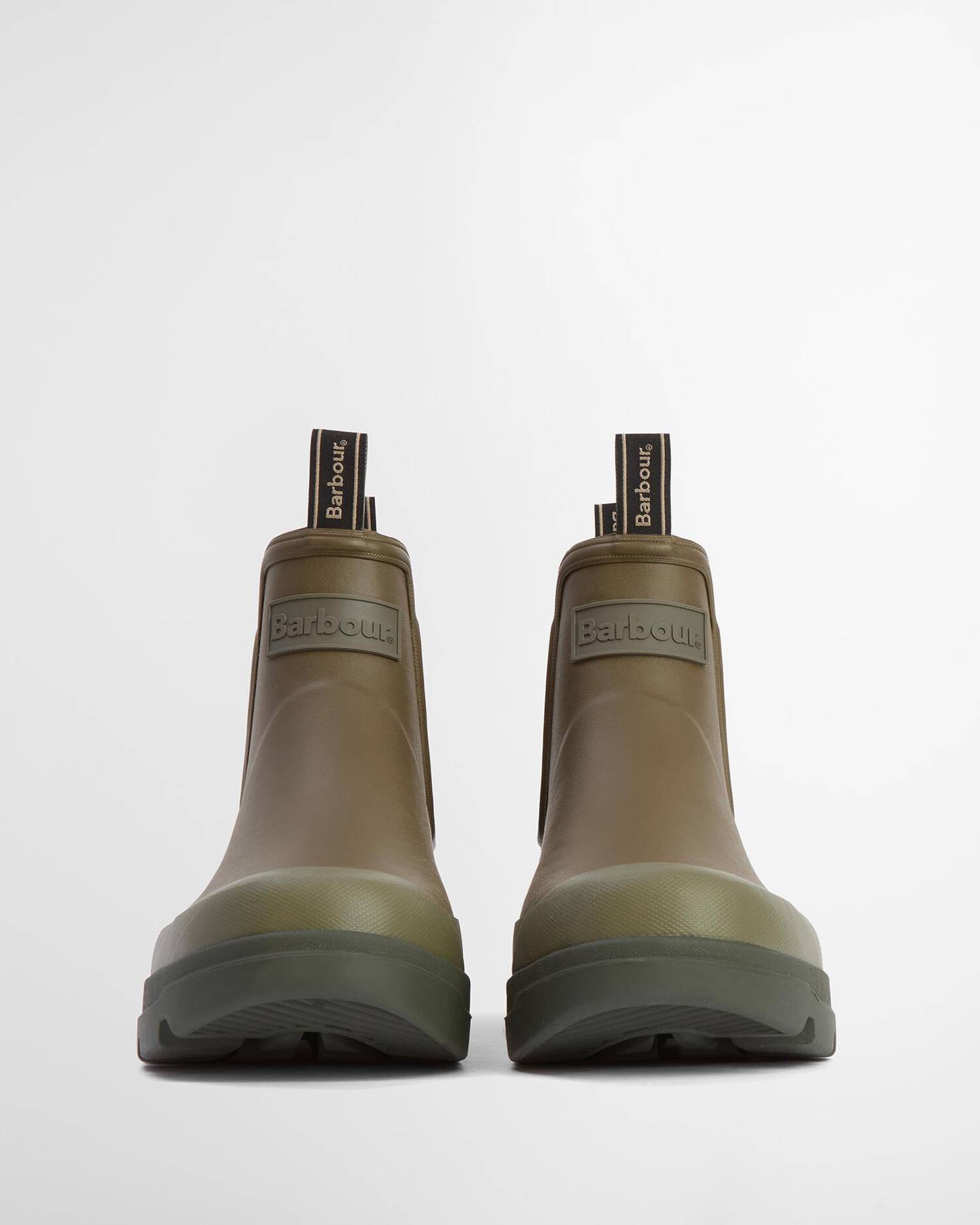 Barbour - Bottines Nimbus Wellingtons Olive/Ochre