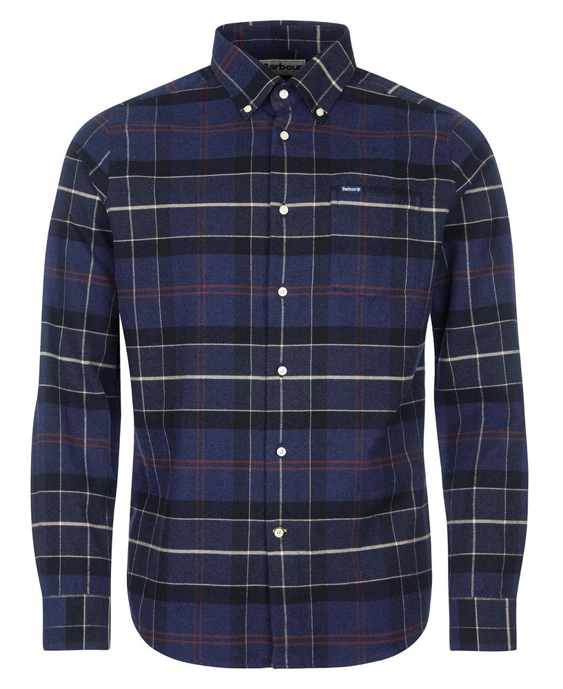 Barbour - Chemise Lutsleigh Tailored Navy Marl
