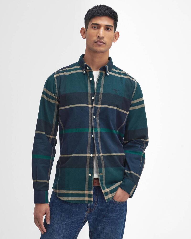 Barbour - Chemise Iceloch Tailored Green Loch