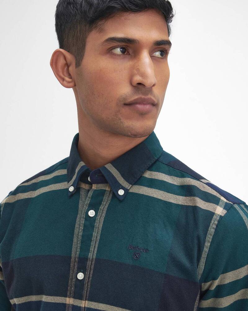 Barbour - Chemise Iceloch Tailored Green Loch