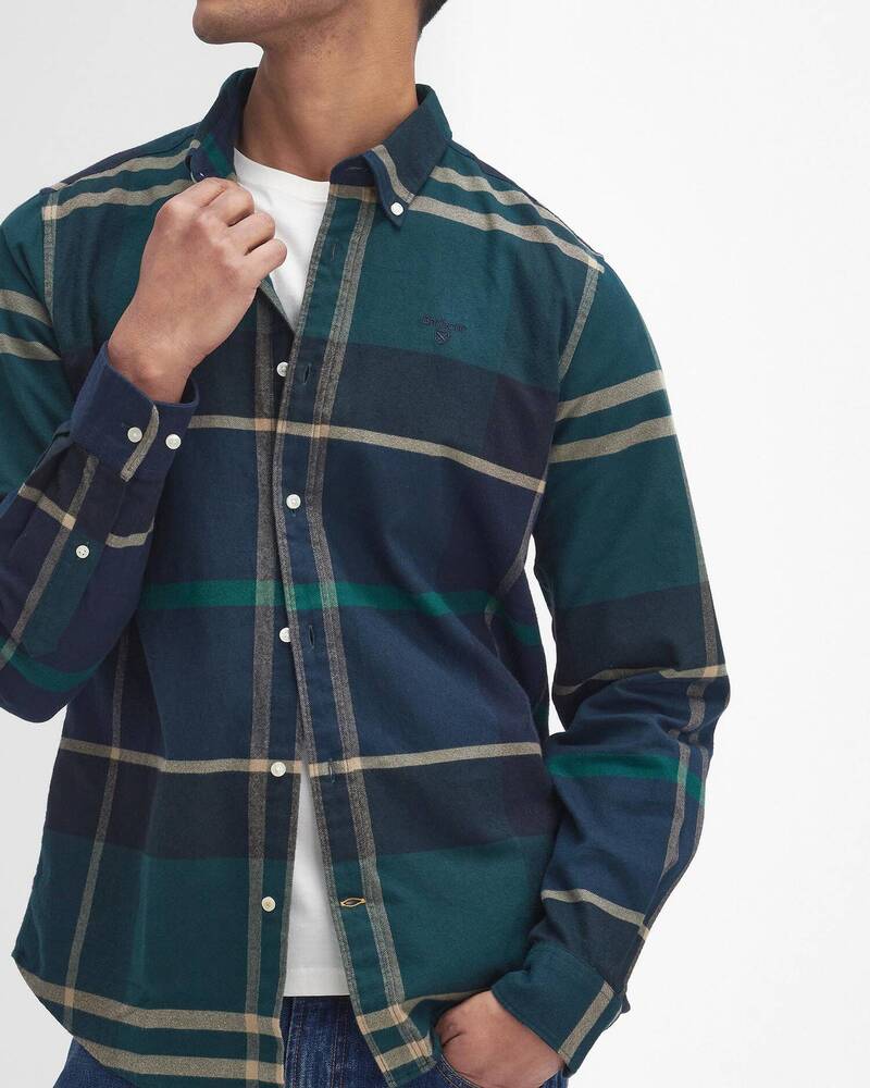 Barbour - Chemise Iceloch Tailored Green Loch
