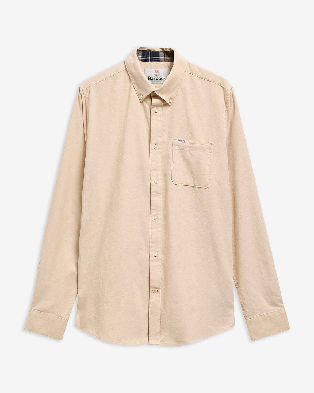 Barbour - Chemise manches longues Ramsey velours Pearl