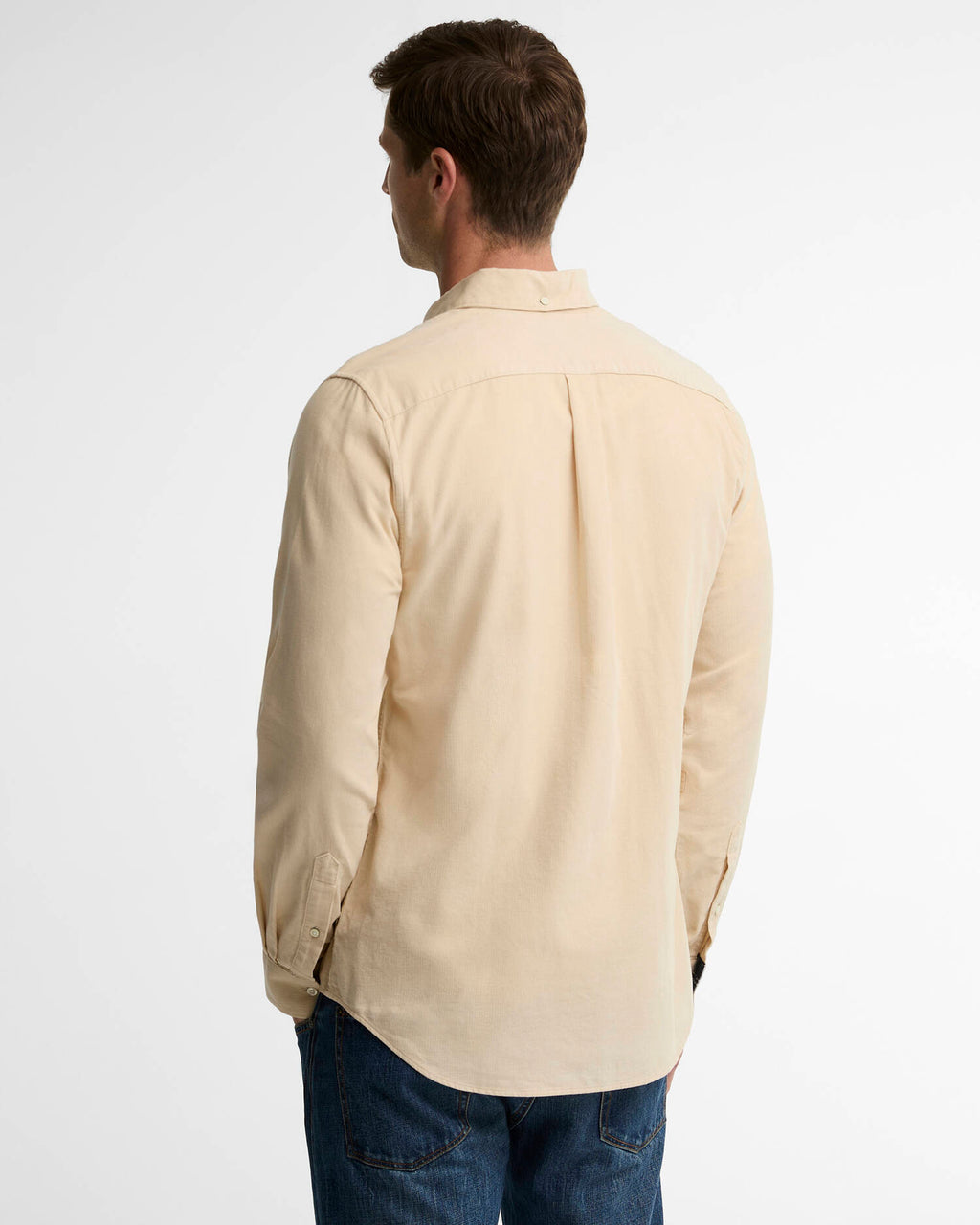 Barbour - Chemise manches longues Ramsey velours Pearl