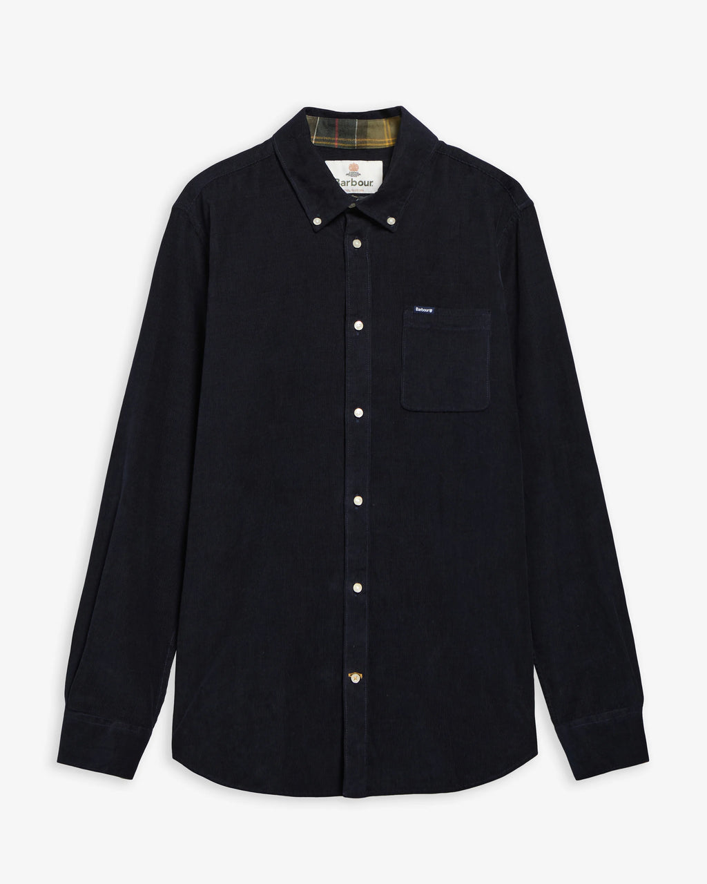 Barbour - Chemise manches longues Ramsey velours Classic Navy