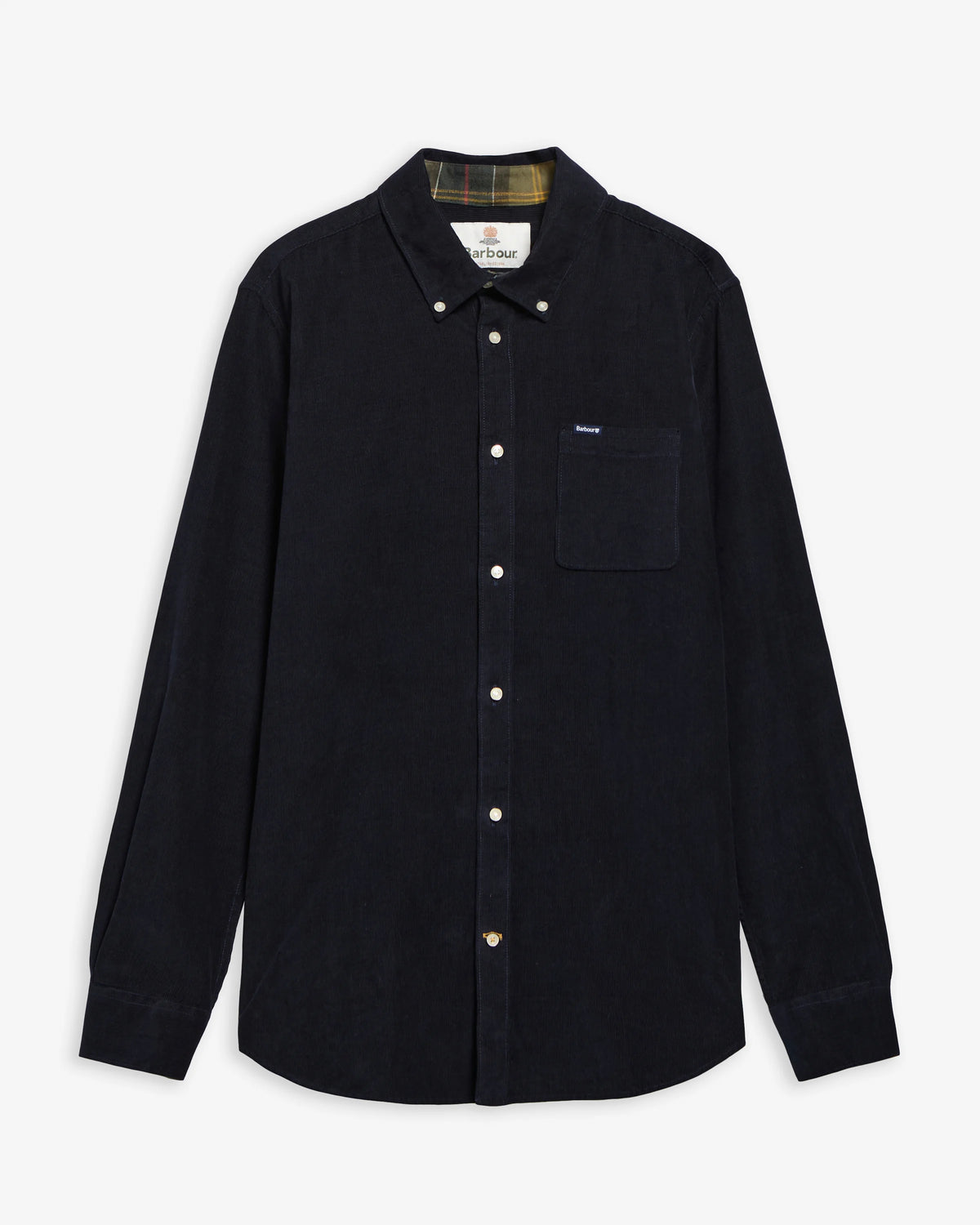 Barbour - Chemise manches longues Ramsey velours Classic Navy