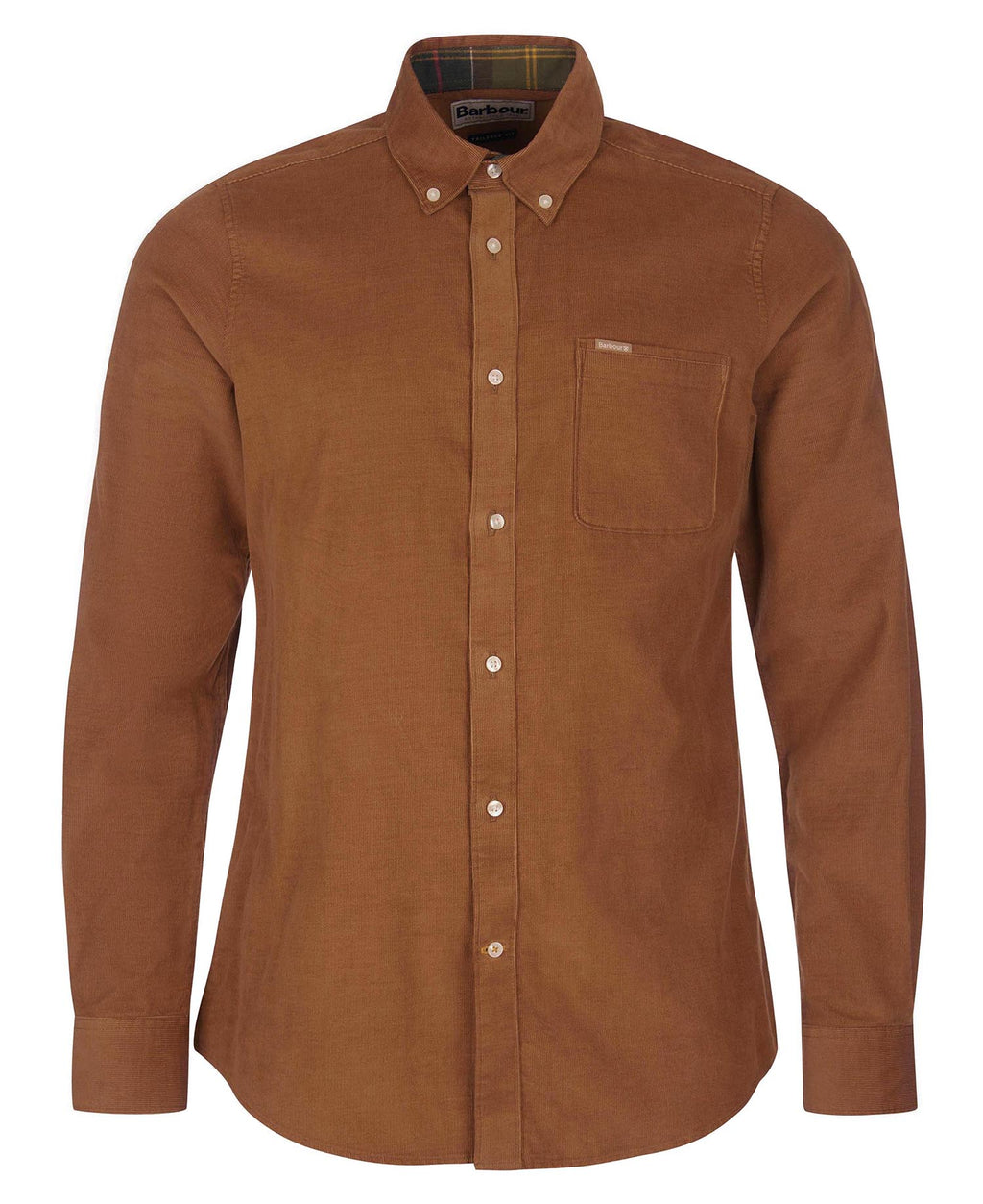 Barbour - Chemise manches longues Ramsey velours SandStone