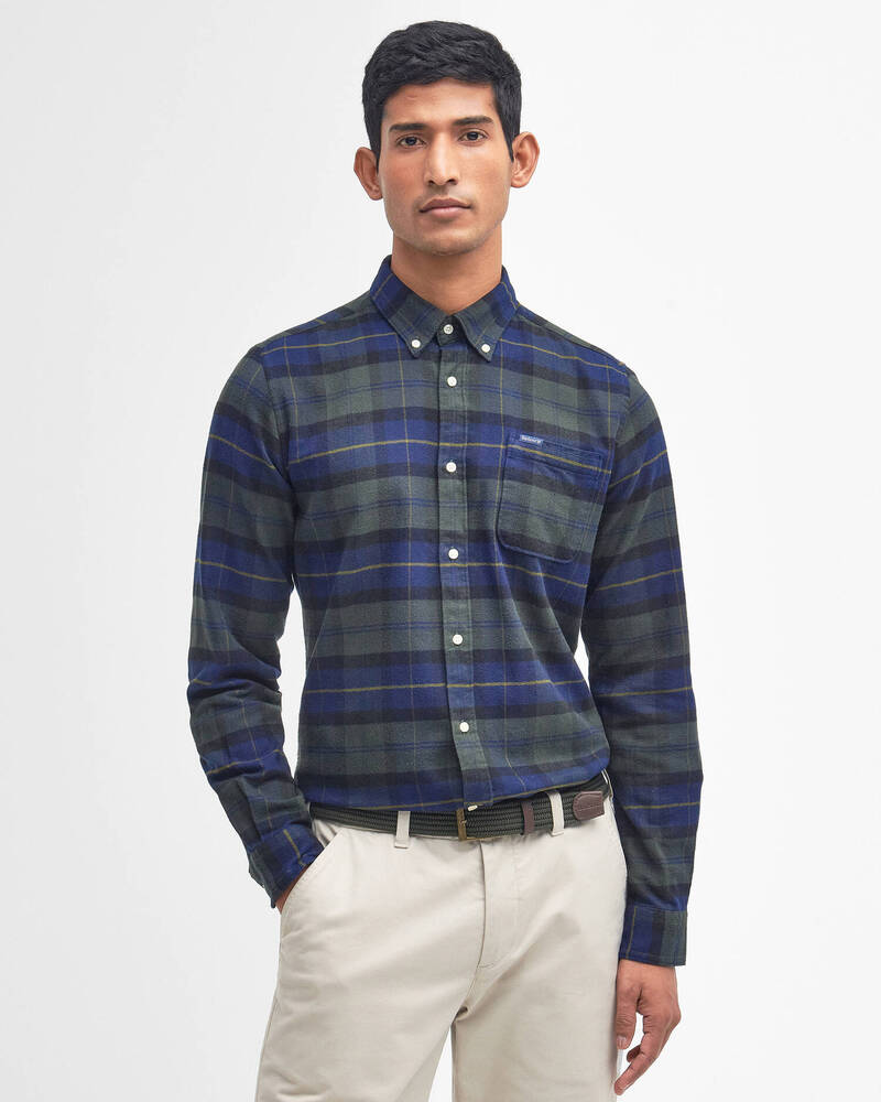 Barbour - Chemise Kyeloch Tailored Olive Night