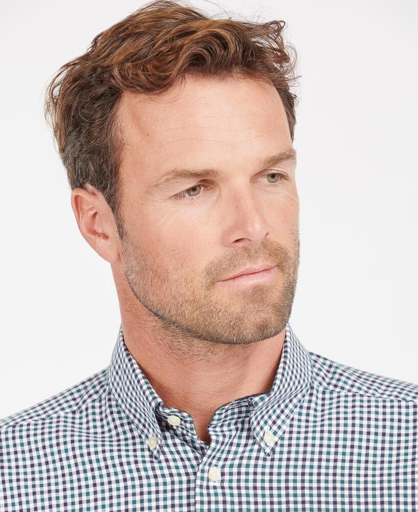 Barbour - Chemise manches longues Padshaw green