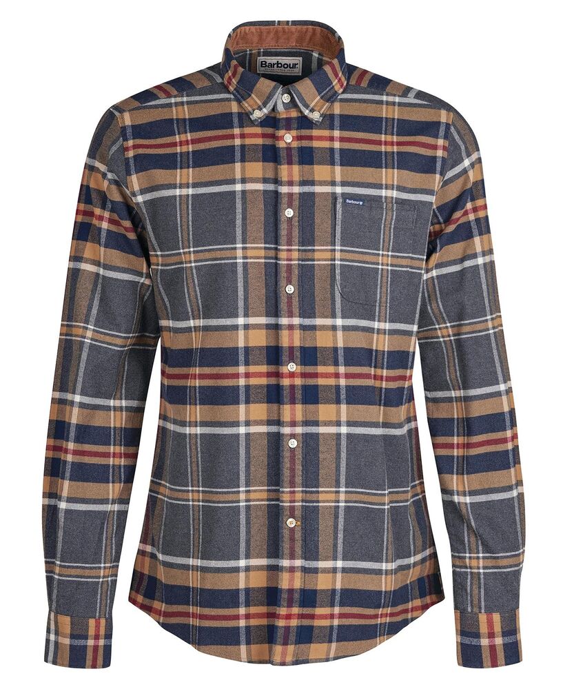 Barbour - Chemise manches longues Ronan grey marl