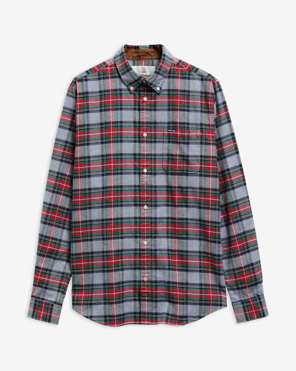 Barbour - Chemise manches longues Ronan Mid Grey Marl