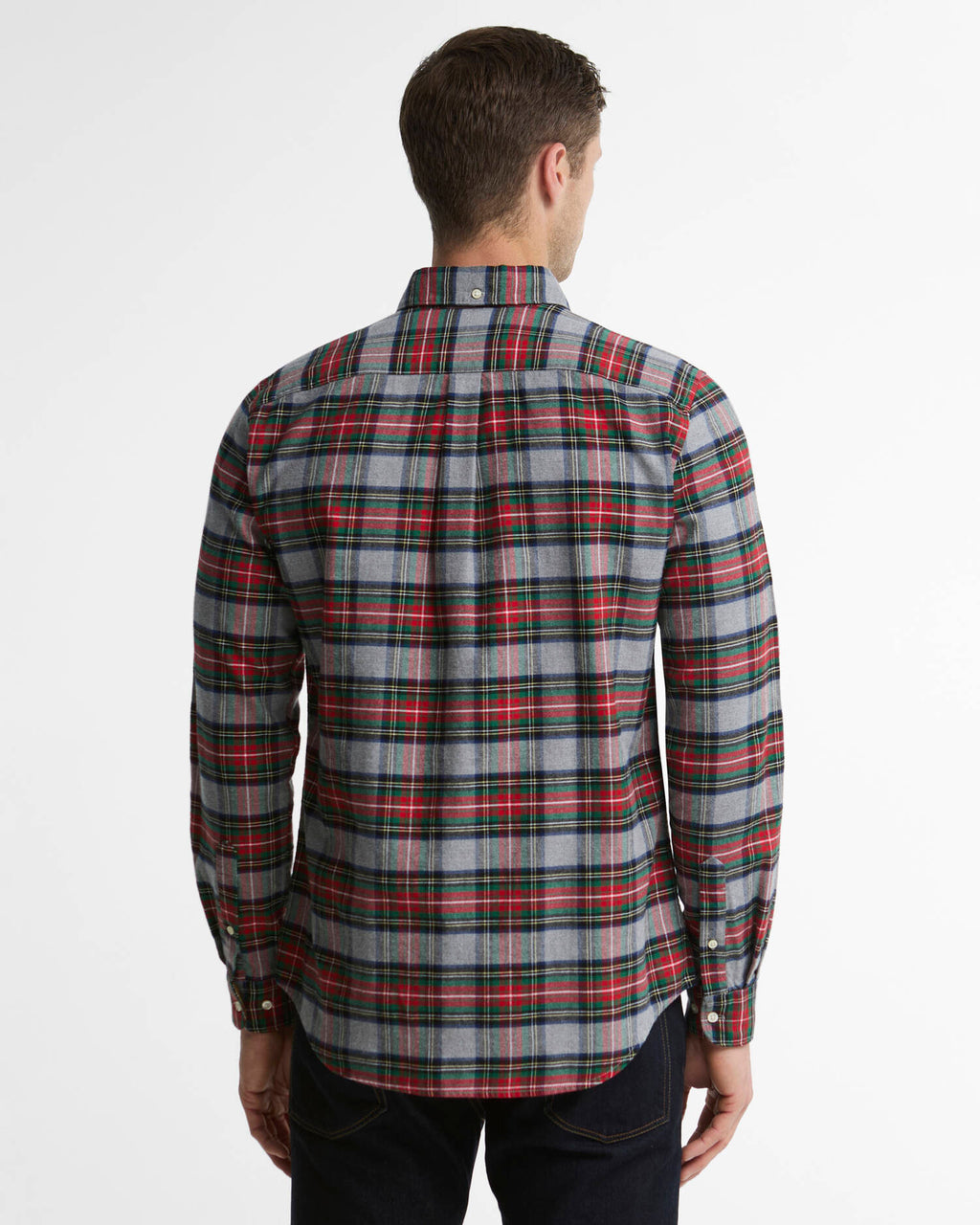 Barbour - Chemise manches longues Ronan Mid Grey Marl
