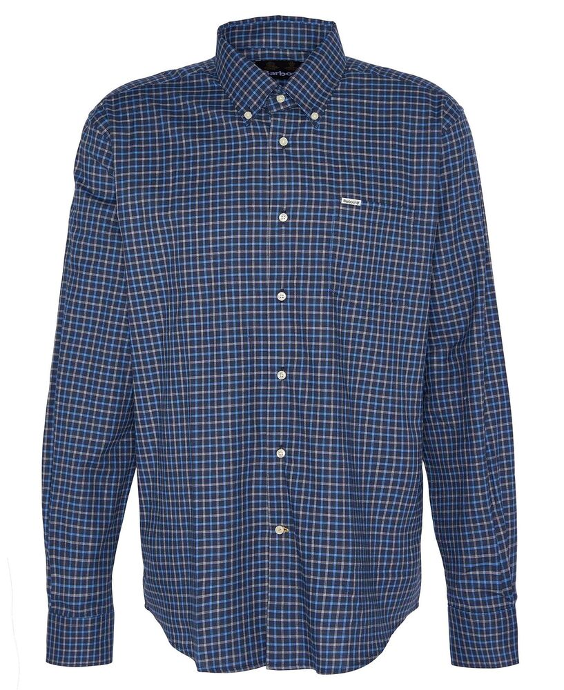 Barbour - Chemise Preston dark navy