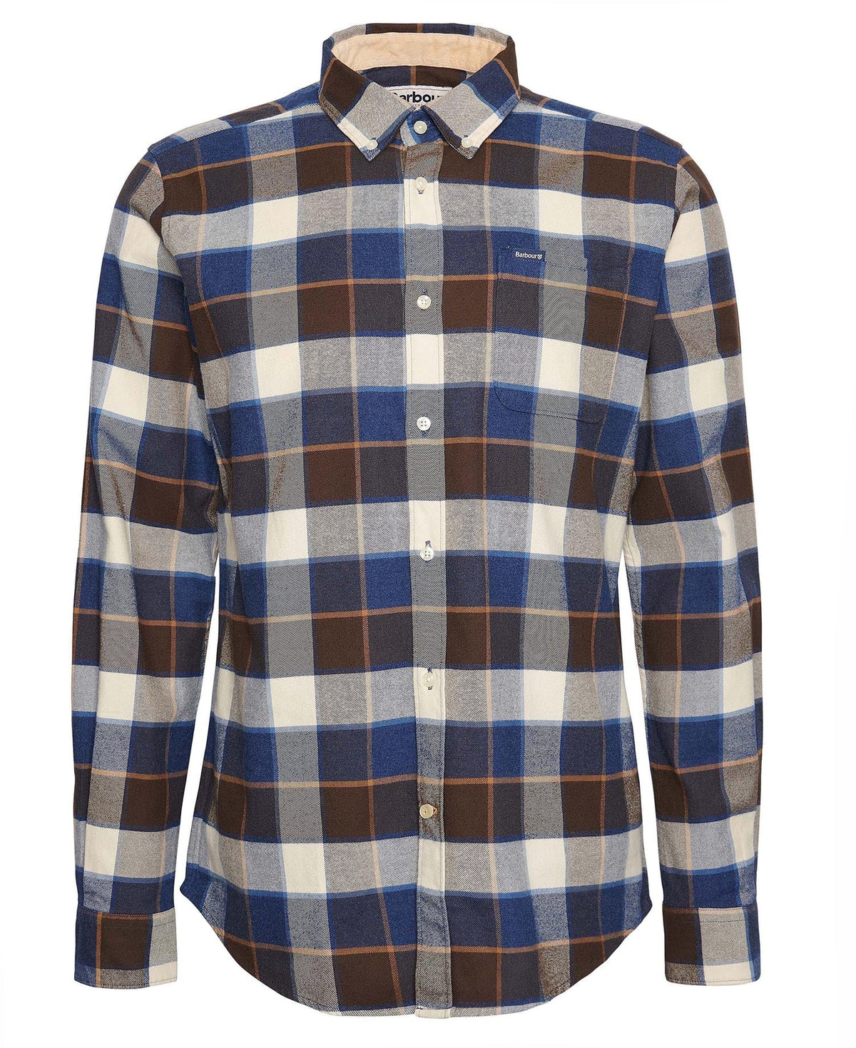 Barbour - Chemise Valley Checked Ecru