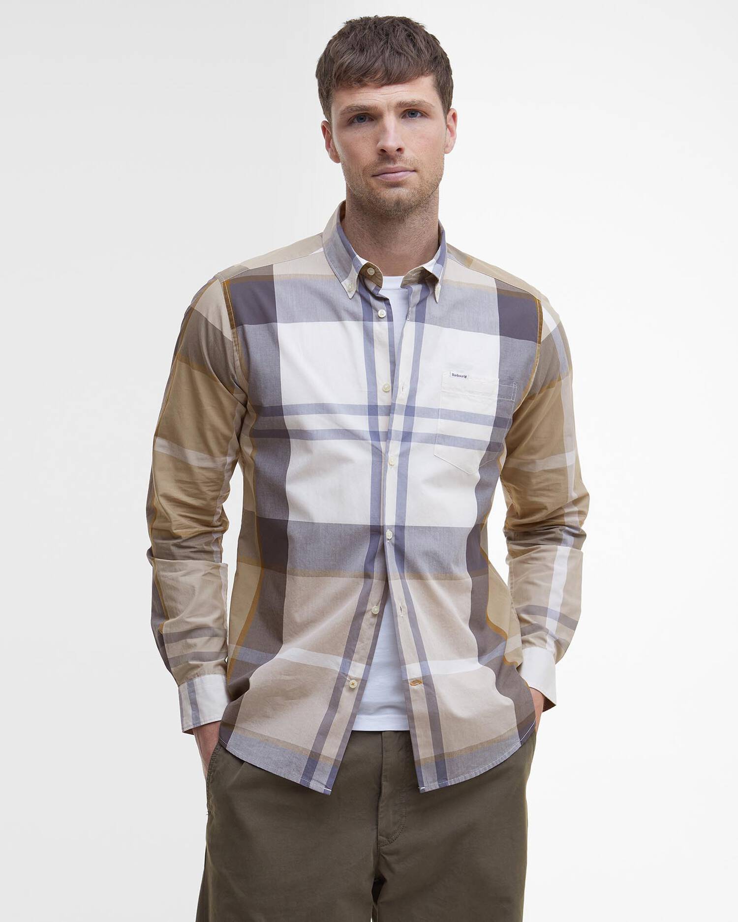 Barbour - Chemise Harris Amble Sand Tartan