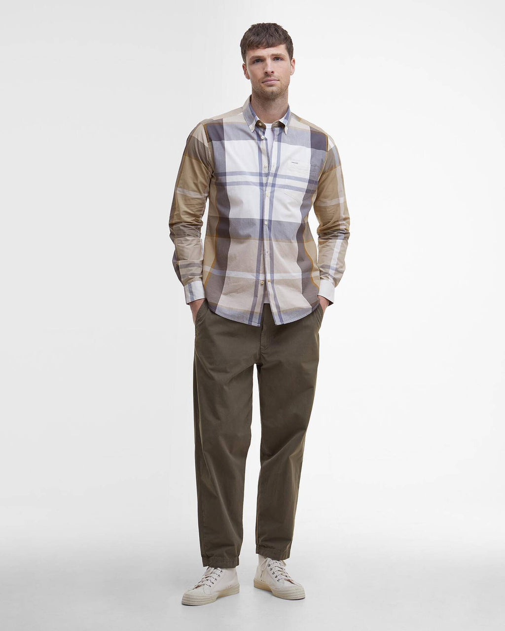 Barbour - Chemise Harris Amble Sand Tartan
