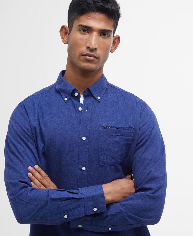 Barbour - Chemise Nelson Indigo