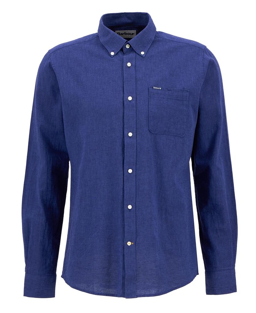 Barbour - Chemise Nelson Indigo