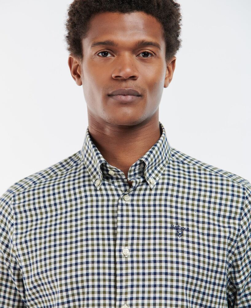 Barbour - Chemise Finkle olive
