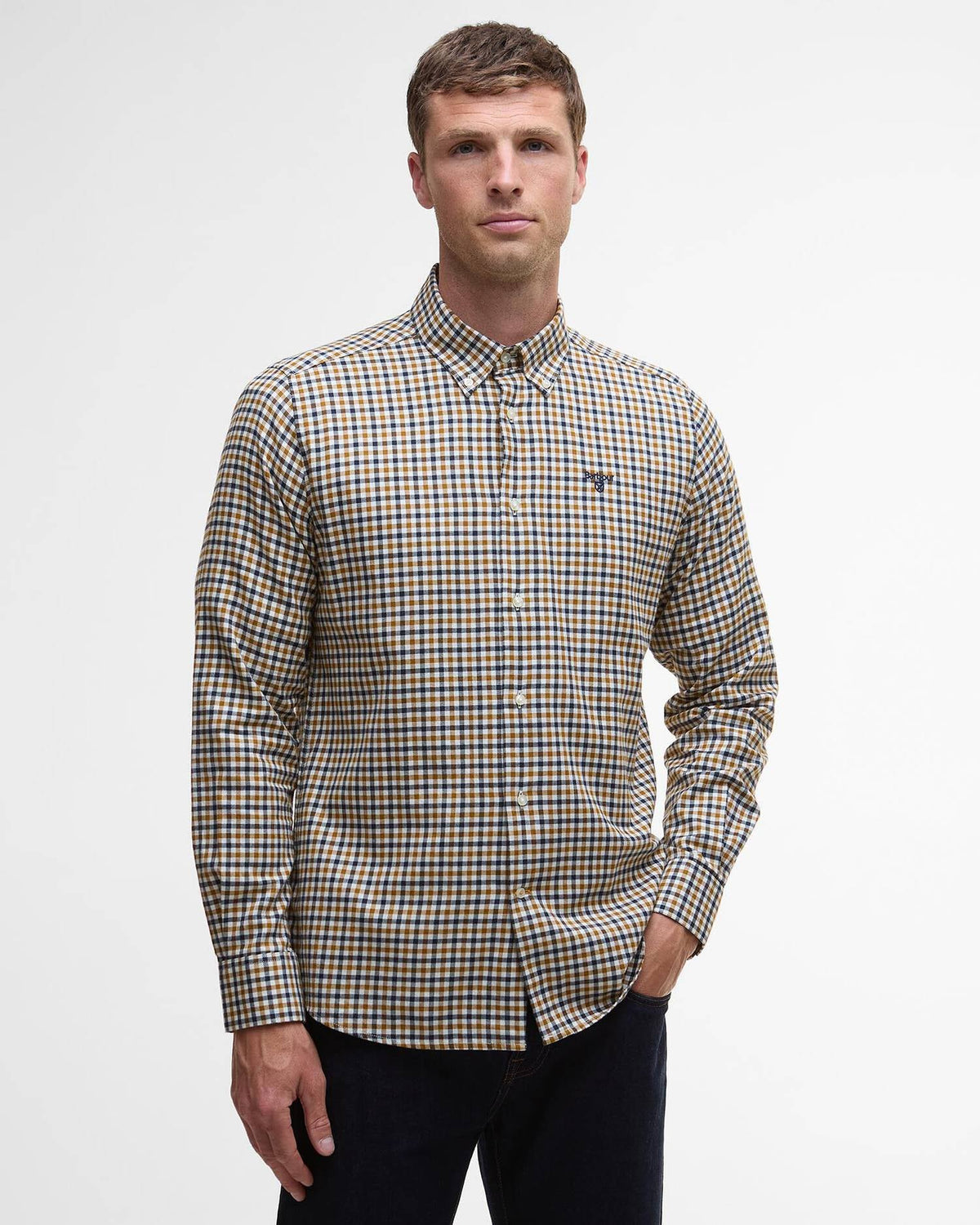 Barbour - Chemise Finkle Tailored Gingham Copper