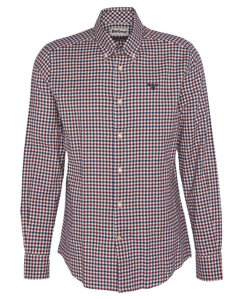 Barbour - Chemise manches longues Ronan inky blue