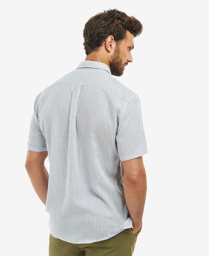 Barbour - Chemise Deerpark summer manches courtes Navy